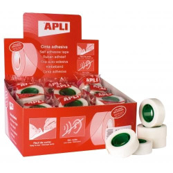 (12533) APLI CINTA ADHESIVA INVISIBLE ROLLO 19MM X 33M