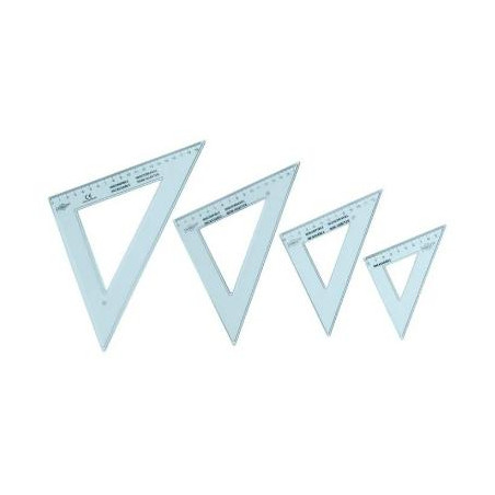 (21230) FAIBO ESCUADRA ESCOLAR 30 CM IRROMPIBLE