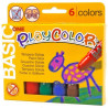 (10711) PLAYCOLOR TÉMPERAS SÓLIDAS BASIC ONE BARRA ESTUCHE DE 6 C/SURTIDOS