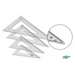 (21330) FAIBO CARTABÓN ESCOLAR GRADUADO 30CM TRANSPARENTE