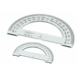 (216) FAIBO SEMICÍRCULO ESCOLAR 15 CM GRADUADO
