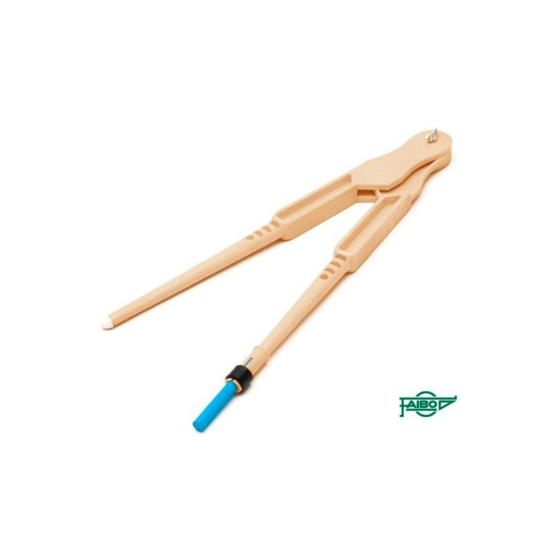 (238) FAIBO COMPÁS PARA PIZARRAS 42CM DE PLÁSTICO COLOR MADERA