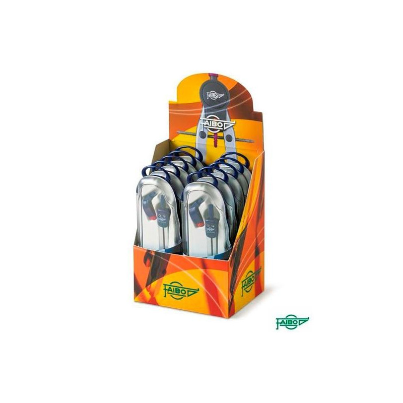 (327AUEXP) FAIBO COMPÁS SERIE BLUE-LINE UN BRAZO ARTICULADO 327AU CAJA EXPOSITORA 10U