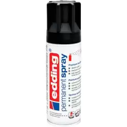 (5200-901) EDDING PINTURA PERMANENTE EN SPRAY BOTE 200ML NEGRO MATE