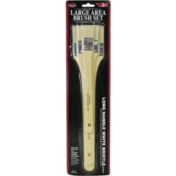 (RART-120) ROYAL LANGNICKEL SET DE 3 BROCHAS DE MANGO LARGO