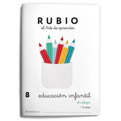 (EI8) RUBIO CUADERNO EDUCACIÓN INFANTIL 8