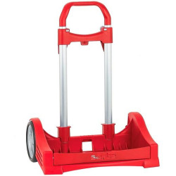 (641076205) SAFTA CARRO PORTAMOCHILAS EVOLUTION P.187C TROLLEY ROJO