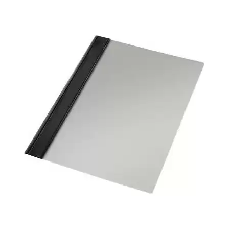(12609) ESSELTE DOSSIER FÁSTENER A4 MOD.126 PVC RÍGIDO 150 MICRAS CAJA 50 UD NEGRO