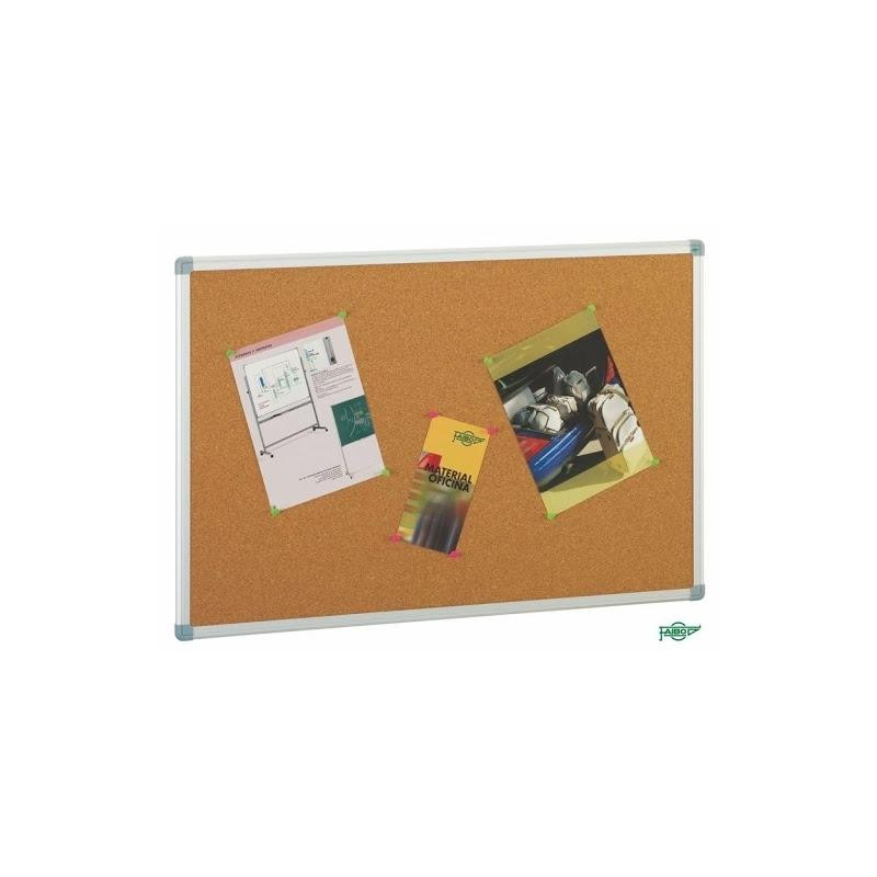 (611-2) FAIBO TABLERO CORCHO 60X90 CM CON MARCO DE FIBRA 10MM