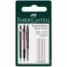(131596) FABER CASTELL GOMA DE BORRAR PARA REPUESTO PORTAMINAS -BLISTER 3U-