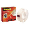 (7100027387) SCOTCH CINTA ADHESIVA SUPERTRANSPARENTE CRYSTAL 600 ROLLO 19MM X 33M CAJA INDIVIDUAL