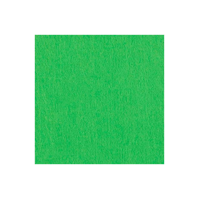 (233018) FAMA FIELTRO 23X30 2MM PACK 10 HOJAS VERDE CLARO A18