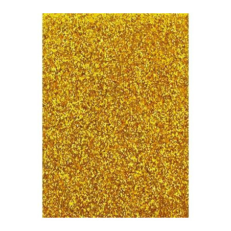 (572OR) FAMA GOMA EVA 50X70CM GROSOR 2MM GLITTER ORO