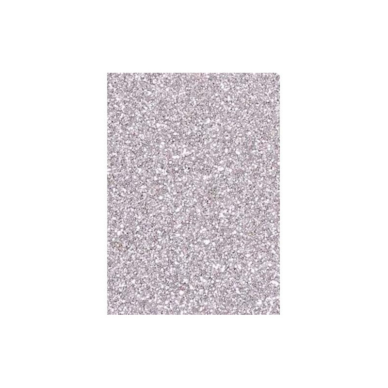 (572PR) FAMA GOMA EVA 50X70CM GROSOR 2MM GLITTER PLATA