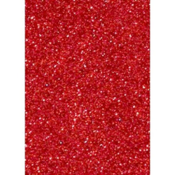 (572VM) FAMA GOMA EVA 50X70CM GROSOR 2MM GLITTER ROJO