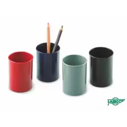 (205-08) FAIBO CUBILETE PORTALÁPICES PLÁSTICO OPACO GRIS