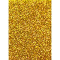 (572OR) FAMA GOMA EVA 50X70CM GROSOR 2MM GLITTER ORO