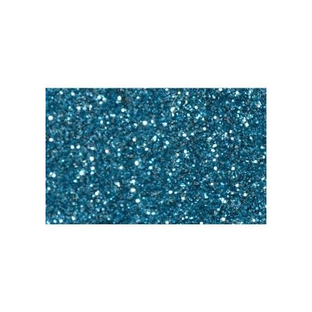 (572ZG16) FAMA GOMA EVA 50X70CM GROSOR 2MM GLITTER AZUL TURQUESA PACK 10 UD