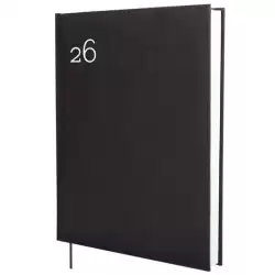 (625237026) FINOCAM AGENDA DYNAMIC MILANO Y12-210X270MM 1DP TAPA DURA NEGRO 2026