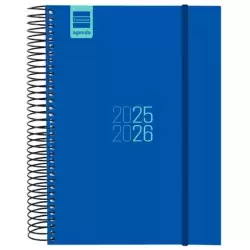 (633121526) FINOCAM AGENDA PARA ESTUDIANTES ESPIRAL E10 - 155X212MM 1DP AZUL 2025-2026