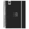 (633126026) FINOCAM AGENDA PARA ESTUDIANTES ESPIRAL E10 - 155X212MM 1DP NEGRO 2025-2026