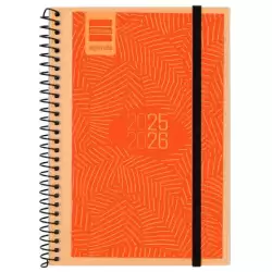 (634600126) FINOCAM AGENDA PARA ESTUDIANTES ESPIRAL E8 - 120X171MM SVH PERSONALIZABLE 2025-2026