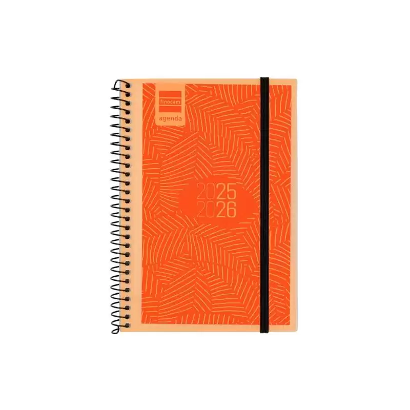 (634600126) FINOCAM AGENDA PARA ESTUDIANTES ESPIRAL E8 - 120X171MM SVH PERSONALIZABLE 2025-2026
