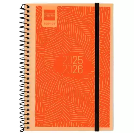 (634600126) FINOCAM AGENDA PARA ESTUDIANTES ESPIRAL E8 - 120X171MM SVH PERSONALIZABLE 2025-2026