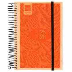 (634620126) FINOCAM AGENDA PARA ESTUDIANTES ESPIRAL E8 - 120X171MM 1DP PERSONALIZABLE 2025-2026