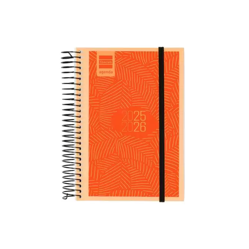 (634620126) FINOCAM AGENDA PARA ESTUDIANTES ESPIRAL E8 - 120X171MM 1DP PERSONALIZABLE 2025-2026