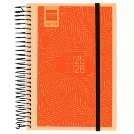 (634620126) FINOCAM AGENDA PARA ESTUDIANTES ESPIRAL E8 - 120X171MM 1DP PERSONALIZABLE 2025-2026
