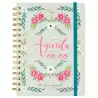 (647010126) FINOCAM AGENDA THE FLOWER JOURNAL ESPIRAL DOBLE E10 - 155X212MM SVH TAPA DURA VERDE 2025-2026