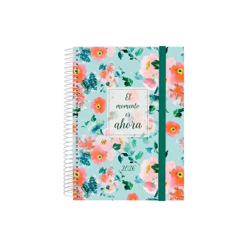 (742312826) FINOCAM AGENDA ESPIRAL DESIGN COLLECTION E10-155X212MM 1DP TAPA PP AHORA 2026
