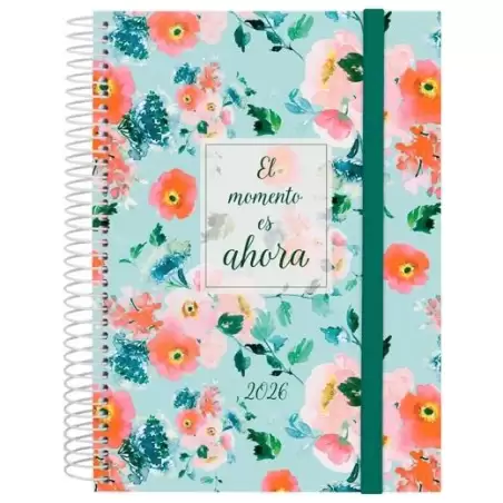 (742312826) FINOCAM AGENDA ESPIRAL DESIGN COLLECTION E10-155X212MM 1DP TAPA PP AHORA 2026