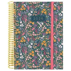 (742313026) FINOCAM AGENDA ESPIRAL DESIGN COLLECTION E10-155X212MM 1DP TAPA PP FLORA 2026