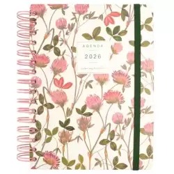 (770110126) FINOCAM AGENDA ESPIRAL MONIQUILLA E10-155X212MM 1DP TAPA DURA AMAPOLA 2026