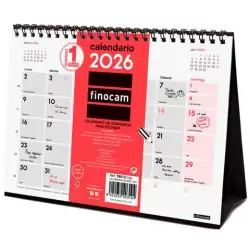 (780100026) FINOCAM CALENDARIO DE SOBREMESA PARA ESCRIBIR S-210X150MM MV NEUTRO 2026