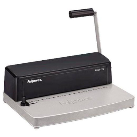 (3302502) FELLOWES ENCUADERNADORA METAL 25 -A4