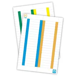 (400022782) GIO ETIQUETAS PARA VISORES CARPETAS COLGANTES 8