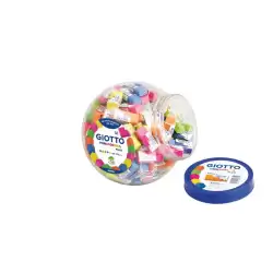 (F232700) GIOTTO GOMMA FLUO GOMA DE BORRAR LAPIZ  TARRO  -120U-
