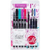 (LS-ADV) TOMBOW SET LETTERING AVANZADO ESTUCHE