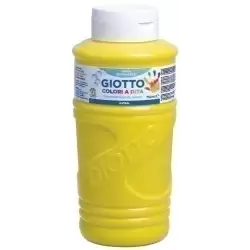 (F472902) GIOTTO PINTURA DE DEDOS DE 750 ML COLOR AMARILLO