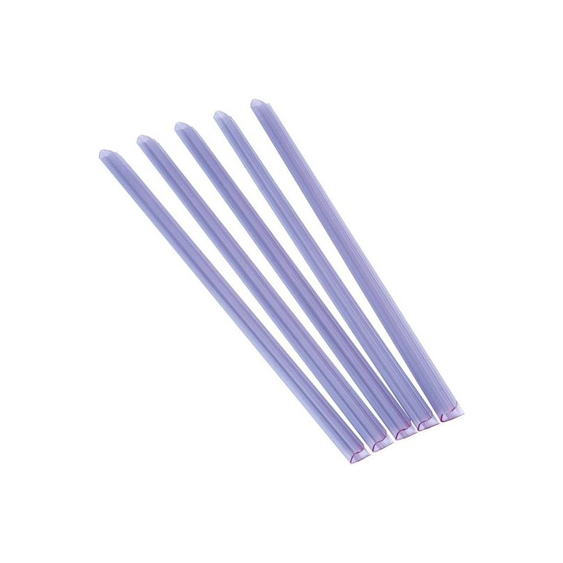 (5383401) FELLOWES LOMERA PARA ENCUADERNACION MANUAL A4 6MM TRANSPARENTE -PACK 50U-