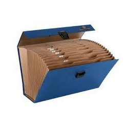 (9352201) FELLOWES MALETÍN CLASIFICADOR ACORDEÓN AZUL