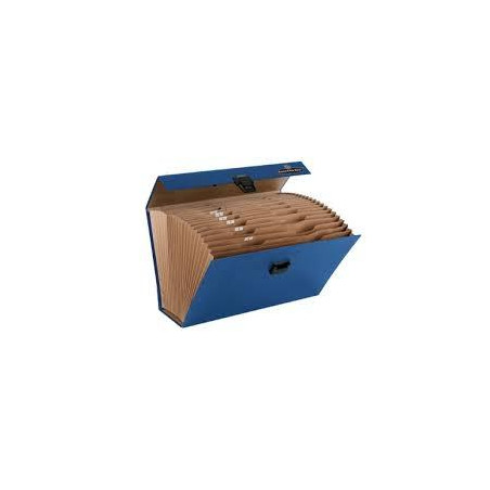 (9352201) FELLOWES MALETÍN CLASIFICADOR ACORDEÓN AZUL