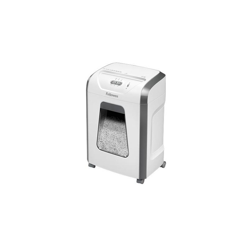 (100017466) FELLOWES DESTRUCTORA MANUAL 15C CORTE EN PARTÍCULAS 4X40MM (P-4) 19L BLANCO