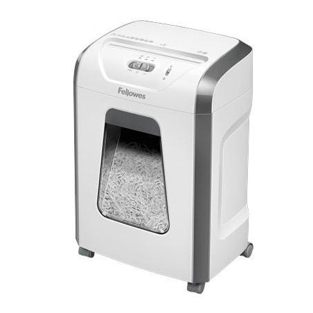 (100017466) FELLOWES DESTRUCTORA MANUAL 15C CORTE EN PARTÍCULAS 4X40MM (P-4) 19L BLANCO