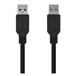 (A105-0446) AISENS CABLE USB 3.0 TIPO A/M - A/M NEGRO 1