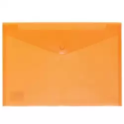 (4871252) GRAFOPLÁS SOBRE BROCHE ECOPLÁS FOLIO POLIPROPILENO TRANSLÚCIDO NARANJA