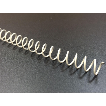 (5114301) FELLOWES PACK DE 25 ESPIRALES METÁLICAS BLANCAS 36 MM